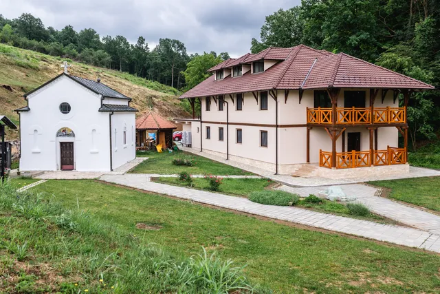 The Serbian Orthodox Church of Holy Martyr George.