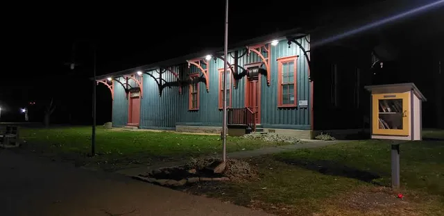 Painted Post-Erwin Museum at the Depot