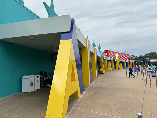 Walt Disney World Transportation Bus Stop