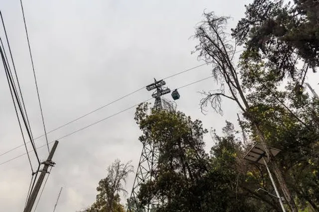 Oasis station. Cerro San Cristobal Cable Car