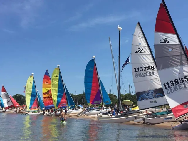 Wilmette Sailing Beach
