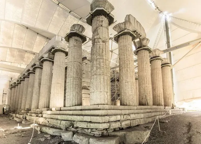 Temple of Apollo Epicurius at Bassae of Phigaleia