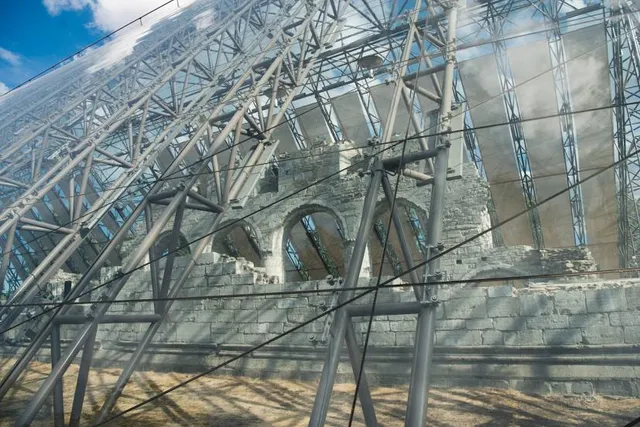 Cathedral Ruins in Hamar