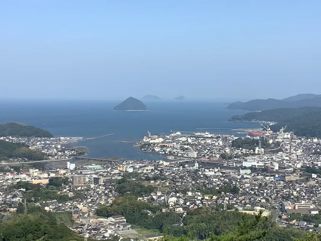Mizuga castle observation deck