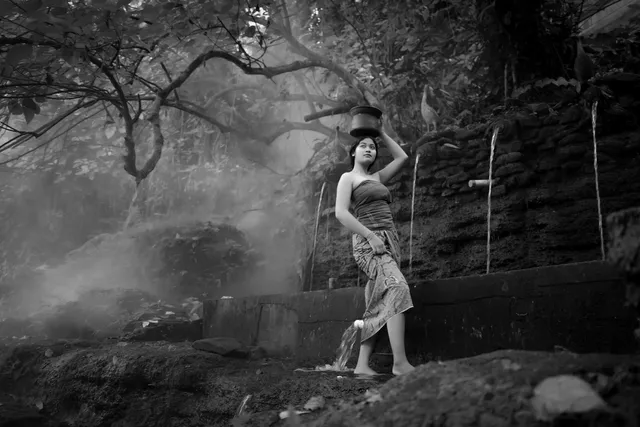 Genah Melukat Pancoran Solas Buruan