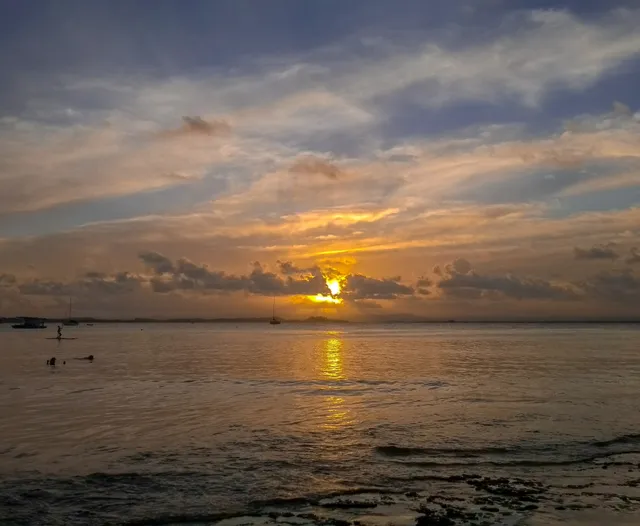Sunset in Mutá Ponta