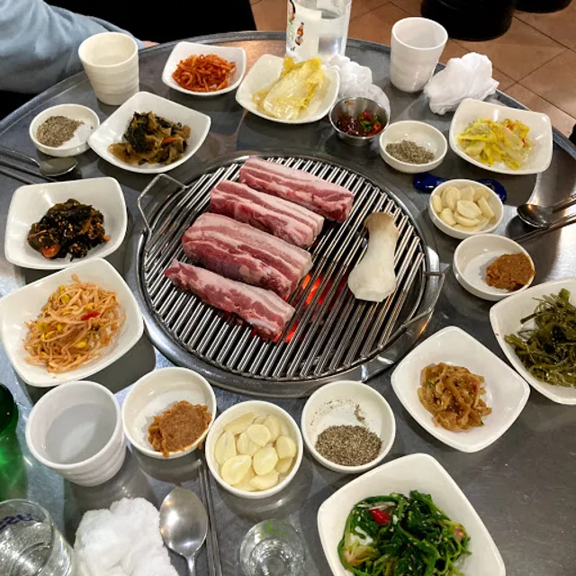 진안흑돼지숯불구이
