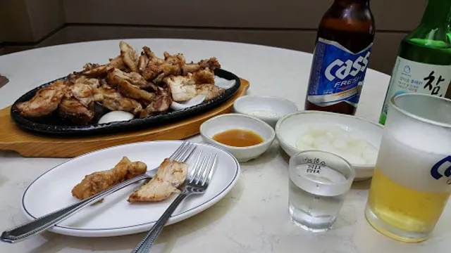 명가닭숯불바베큐