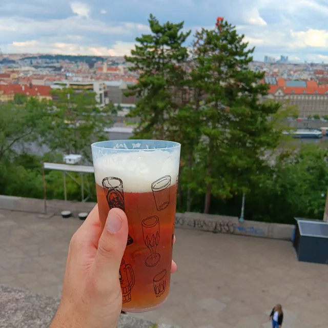 Letná Lookout Beer Garden