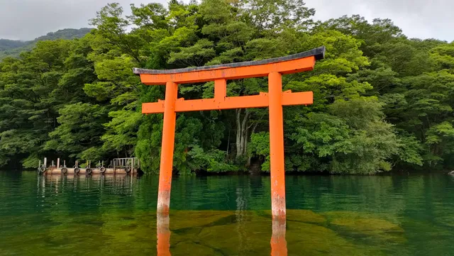 Torii Gate over water