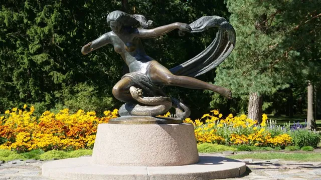 Palanga Birute park beach