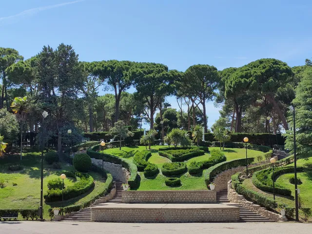 Invierno del Parque Grande Garden