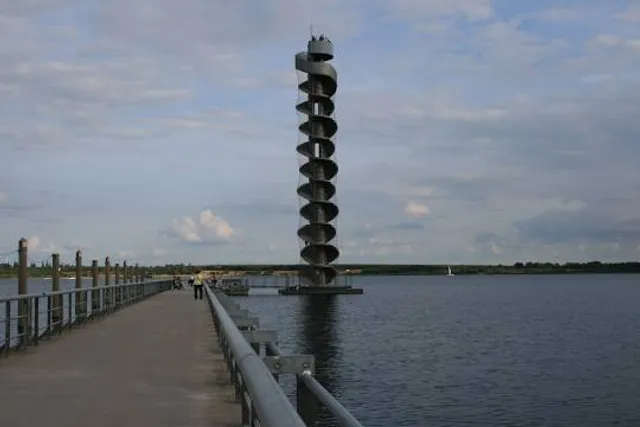 Pegelturm am Goitzschesee