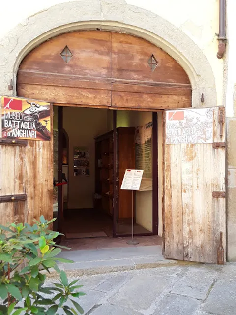 Bar Pizzeria Baldaccio a fianco Museo della Battaglia e Di Anghiari