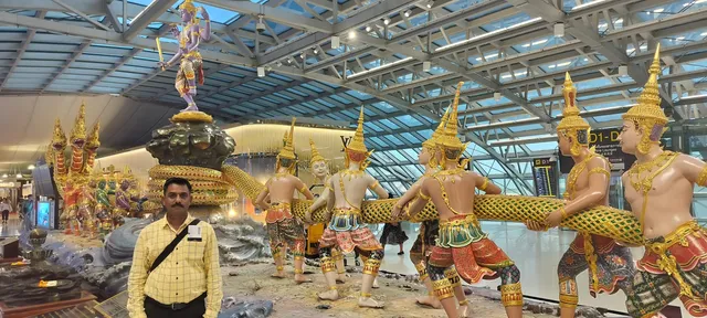 Scene of the Churning of the Milk Ocean