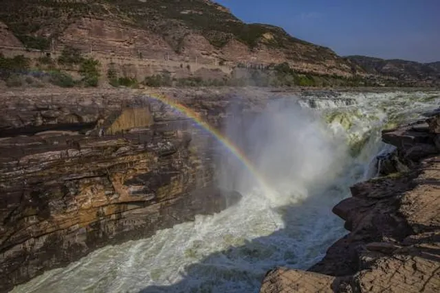 Hukou Waterfall of the Yellow River
