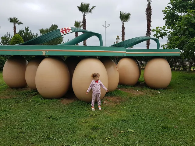 "Flip-flops on eggs"