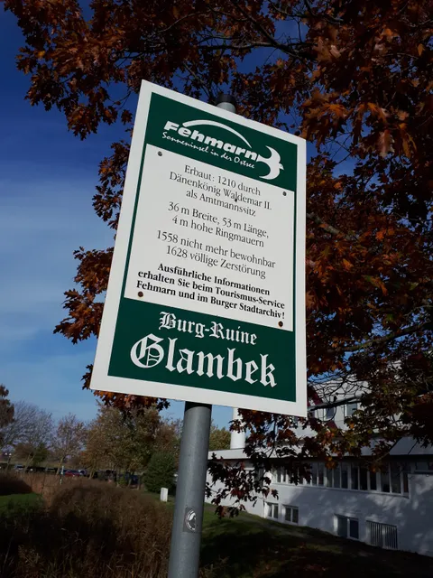 Burgruine GLAMBECK Denkmal