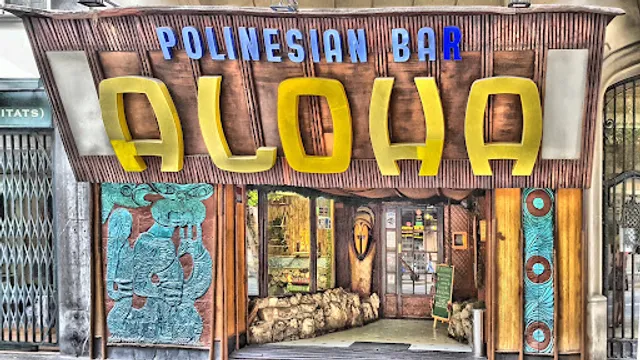 Aloha, Tiki Bar, Coctelería Hawaiana