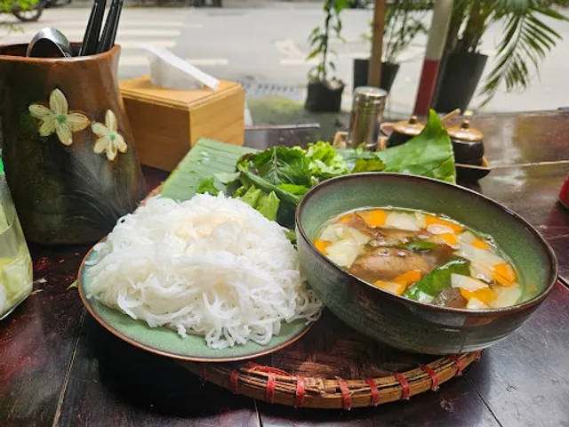 Bún chả CỘI phố cổ: Hanoi Specialty food & Vegetarian food