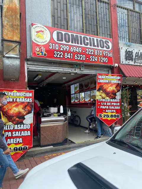 asadero carbon y brazas