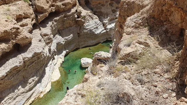 Wadi Shab Second Pool