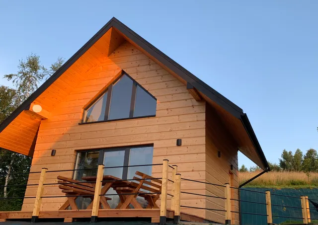 Rubieszcza domki z widokiem na jezioro