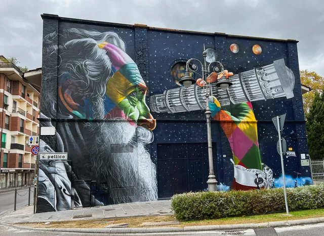 Galileo Galilei di Eduardo Kobra