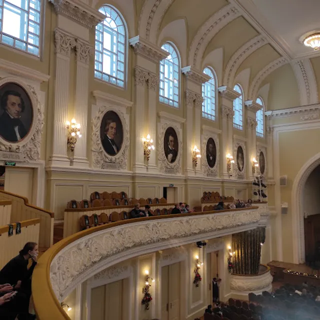 The Grand Hall of the Moscow Conservatory
