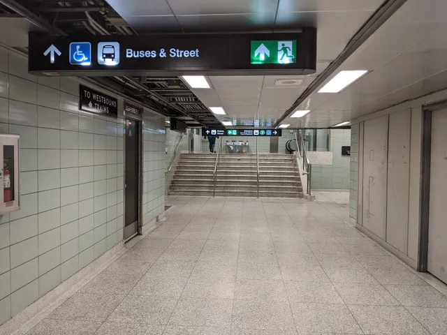 Woodbine Station at Bus Bay 2