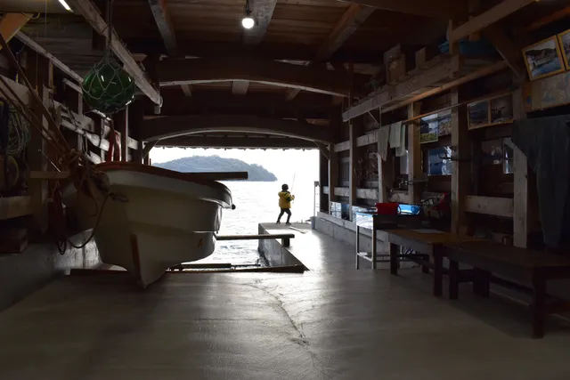 舟屋見学 幸洋丸