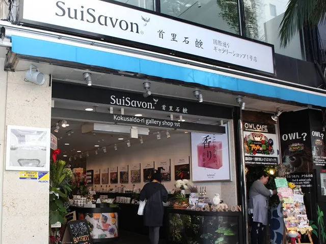 SuiSavon Shuri Soap Kokusai Dori Matsuo Gallery Shop