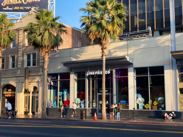 LINE FRIENDS SQUARE Hollywood Los Angeles Store