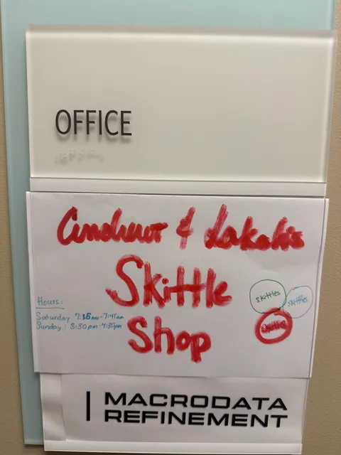 Andrew and Lakah’s Skittle Shop