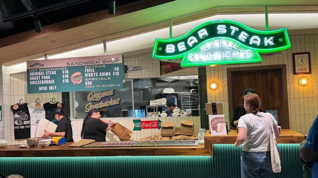 BEAR Steak Sandwiches