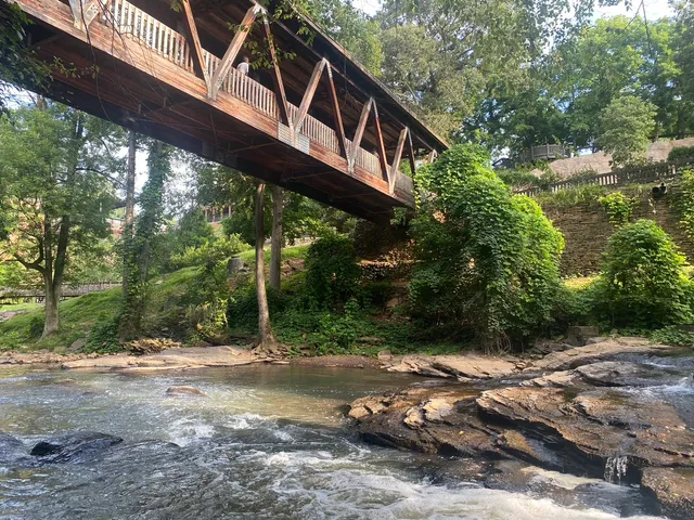 Historic Roswell Mill Covered Bridge