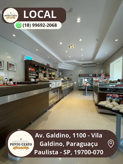 Padaria Ponto Certo | Padaria em Paraguaçu Paulista