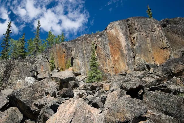 Hidden Lake Territorial Park Cameron Falls Trail