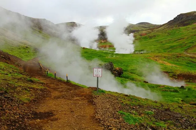 Reykjadalur Hot Spring Thermal River