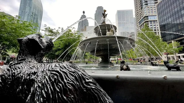 Berczy Park Dog Fountain
