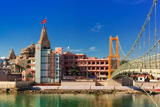 Signature Bridge Connecting Okha and Beyt-Dwarka