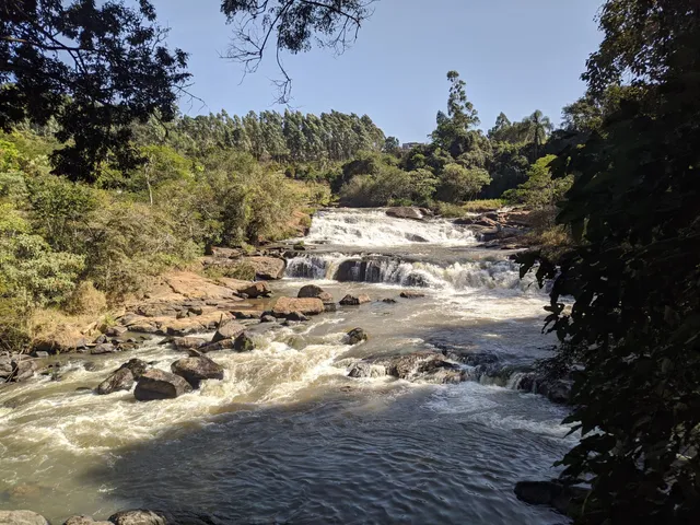 Municipal Park Waterfall Jaguari