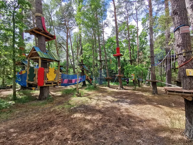 Park Linowy TARZANEK dla dzieci i młodzieży