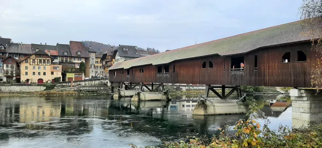 Holzbrücke Büren an der Aare