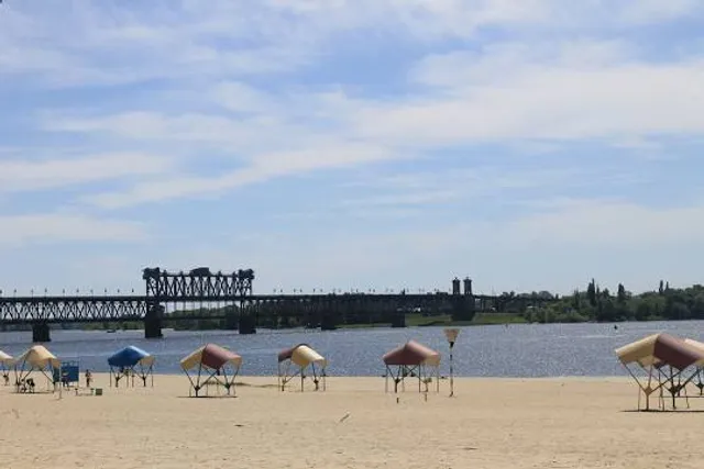 Central city beach