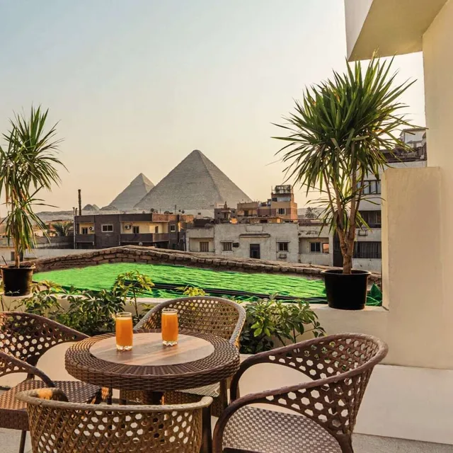 Zahira pyramids view