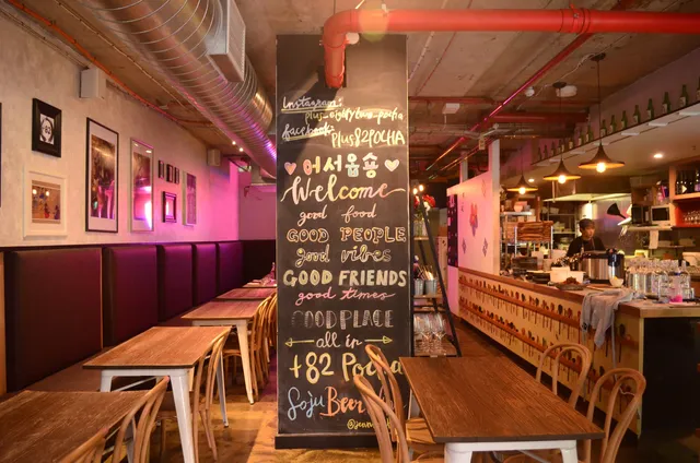 Plus 82 Pocha Korean restaurant