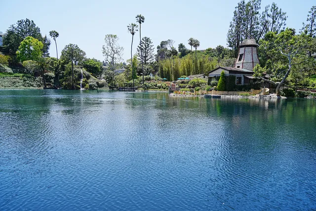 Meditation garden of Self-realization fellowship lake shrine