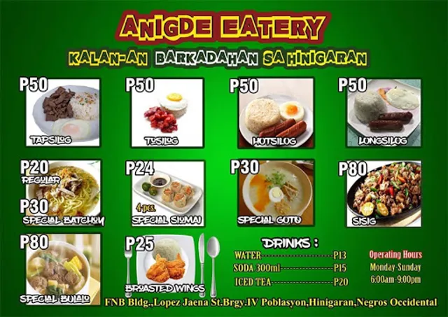 Anigde Eatery