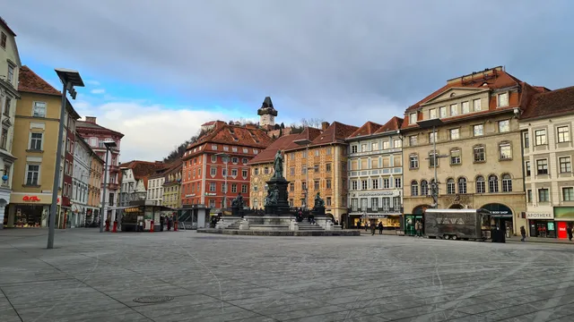 Hauptplatz der Stadt Graz